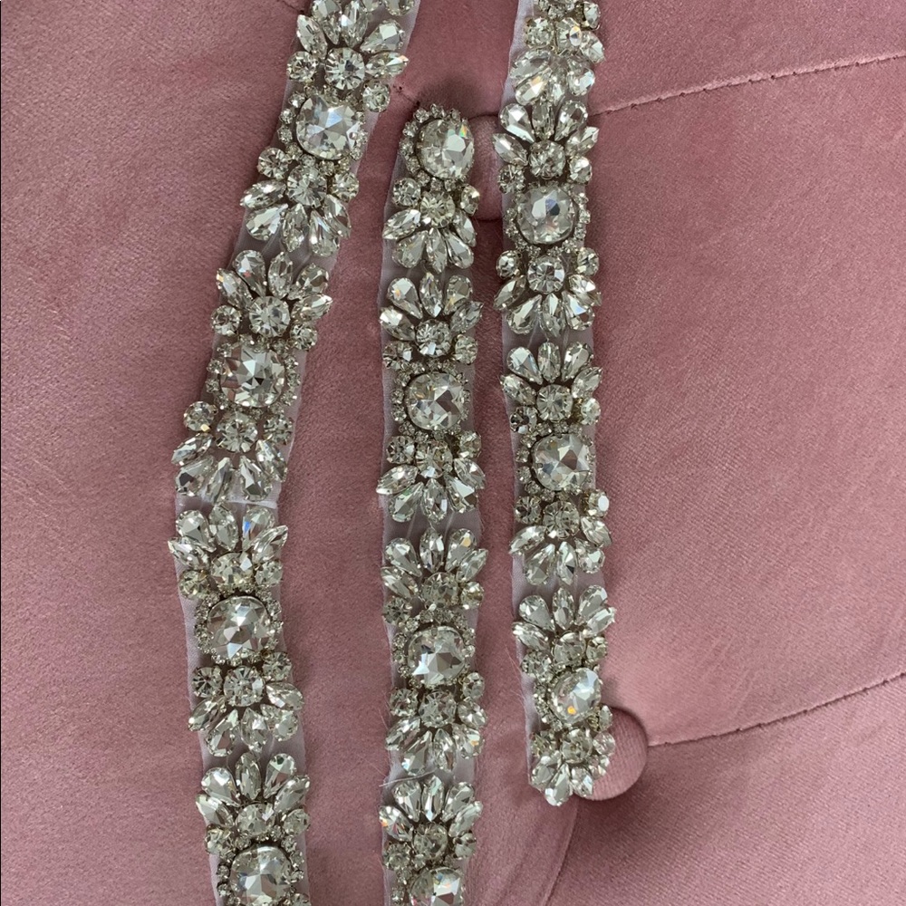 Rhinestoned Bridal Belt NWOT